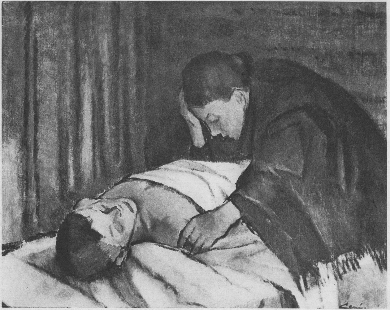 Pieta. Beskrivelse i henhold til kilder Engelsk: Pieta - brug af folk i Finland.n af Alvar Cawén