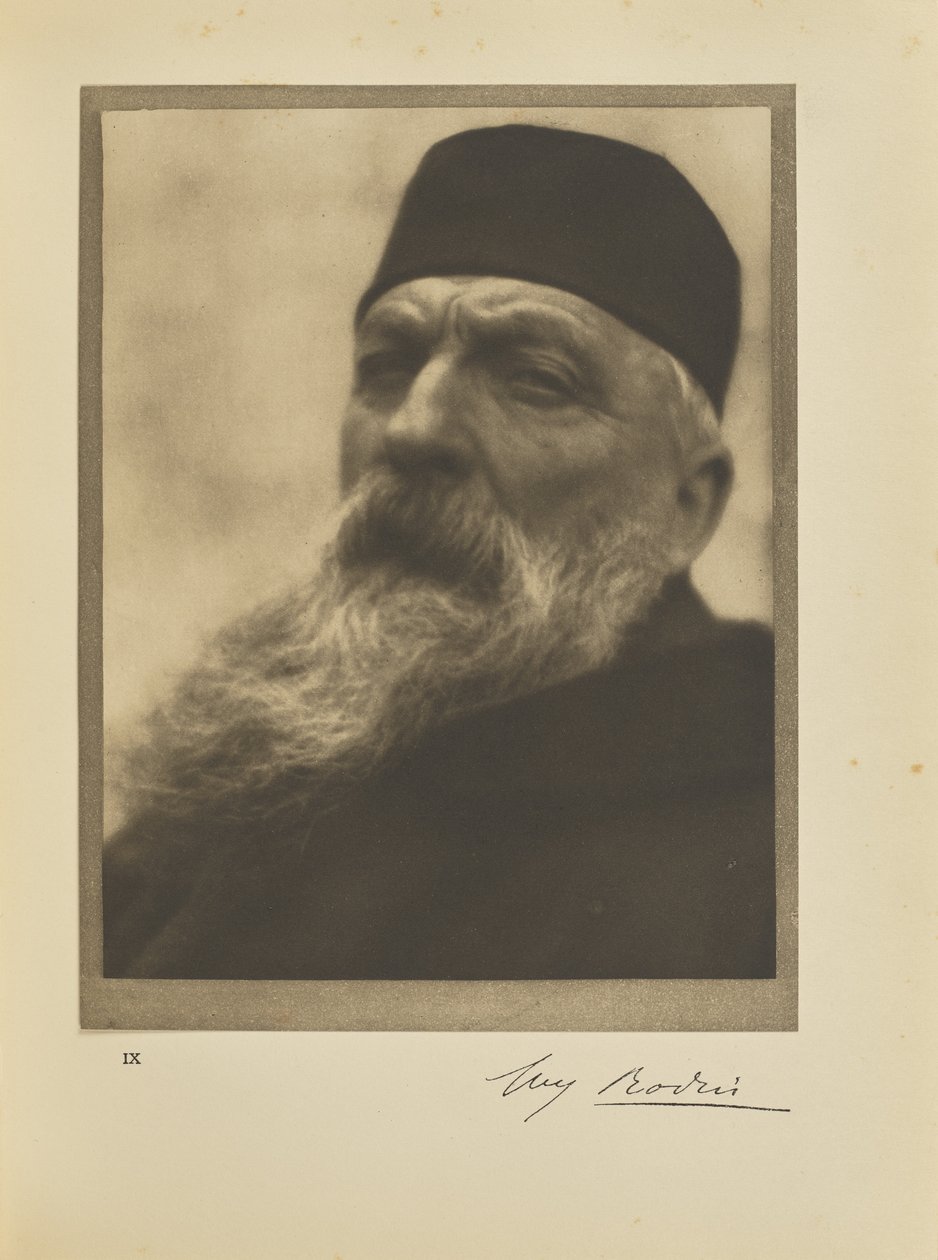 Auguste Rodin af Alvin Langdon Coburn