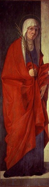 Female Martyr, c.1485-90 (tempera on panel) af Alvise Vivarini