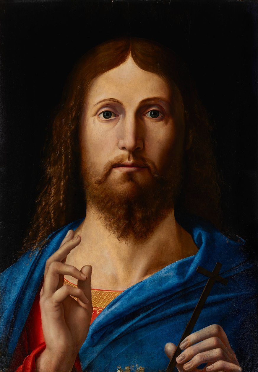 Salvator Mundi af Alvise Vivarini