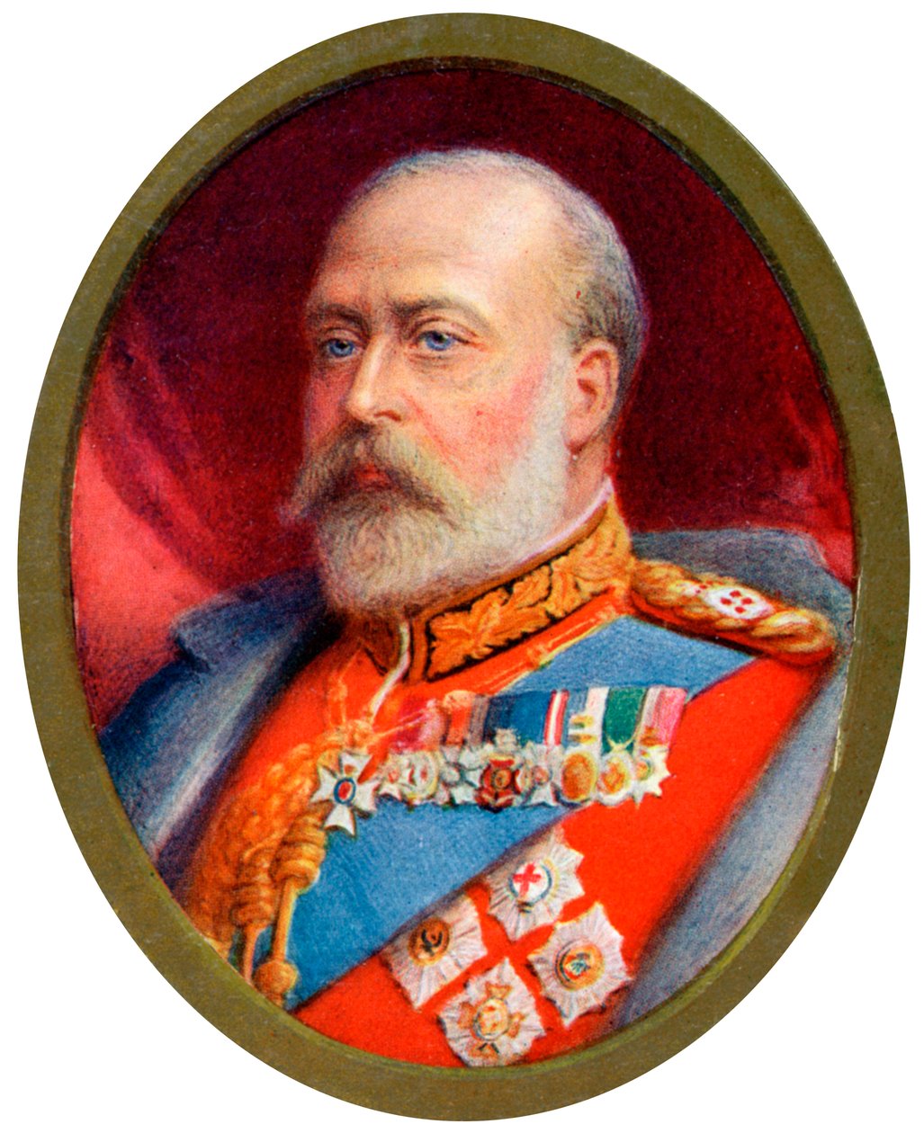 Kong Edward VII, 1910 af Alyn Williams