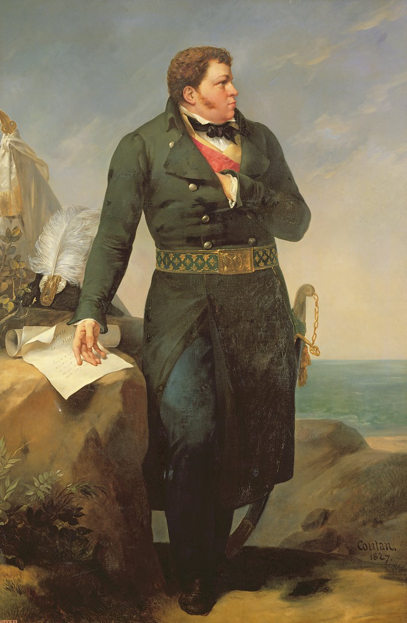 Portræt af Georges Cadoudal (1771-1804) 1827 (olie på lærred) af Amable Paul Coutan