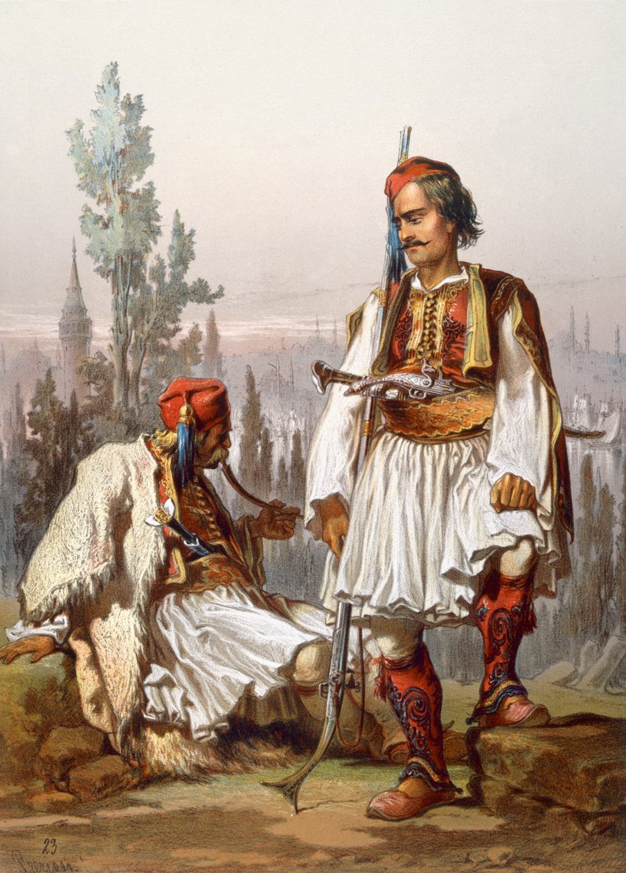 Albanere, 1865 af Amadeo Preziosi