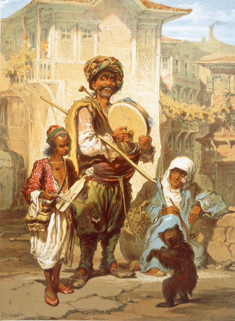 Bøhmer, 1865 af Amadeo Preziosi