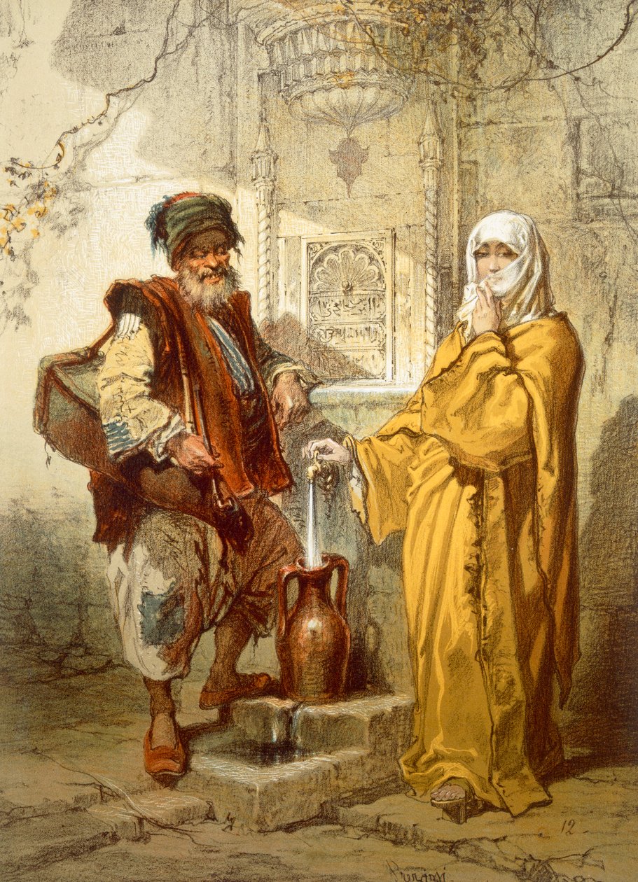Vandbærer, 1865 af Amadeo Preziosi