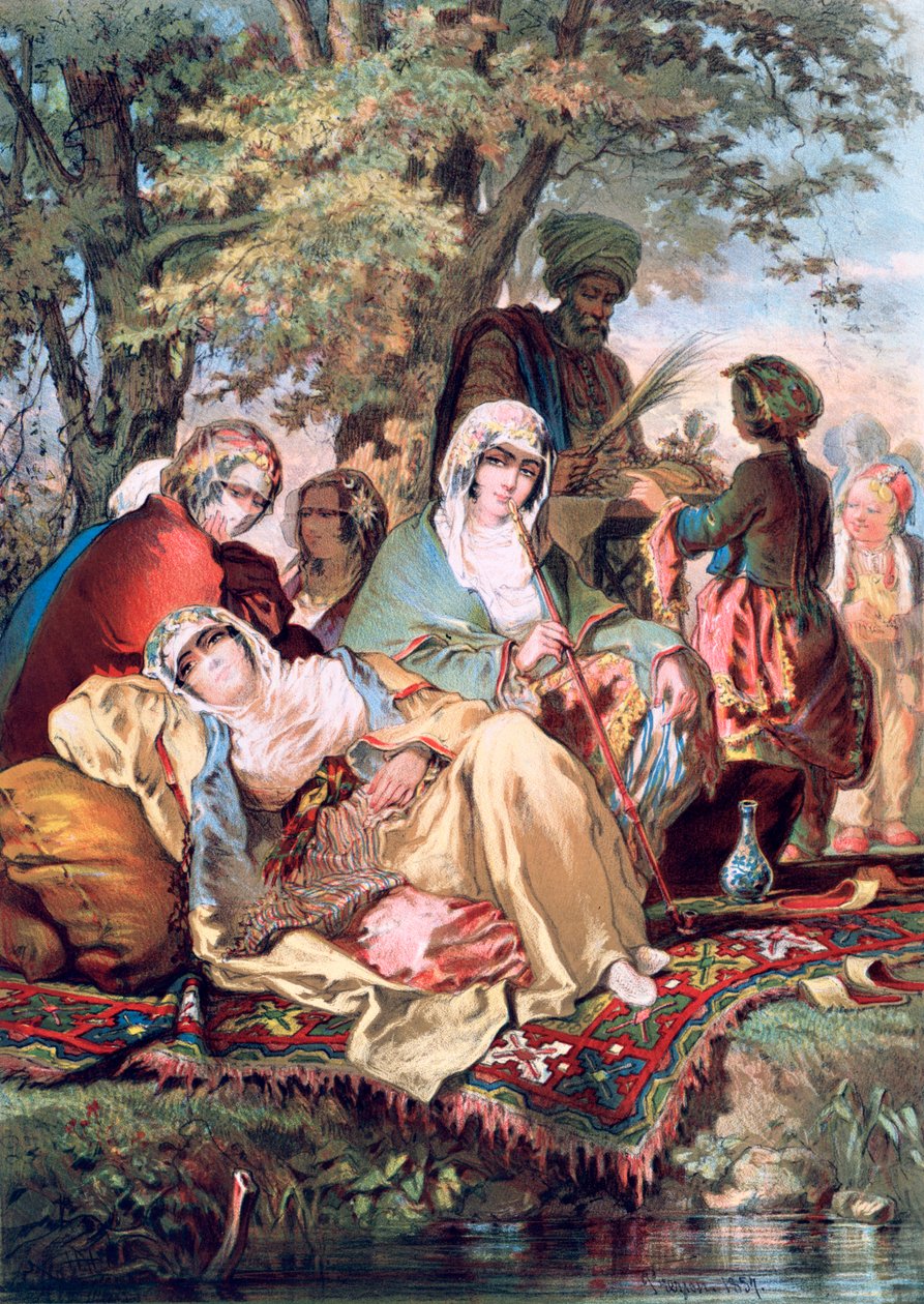 Harim, 1857 af Amadeo Preziosi
