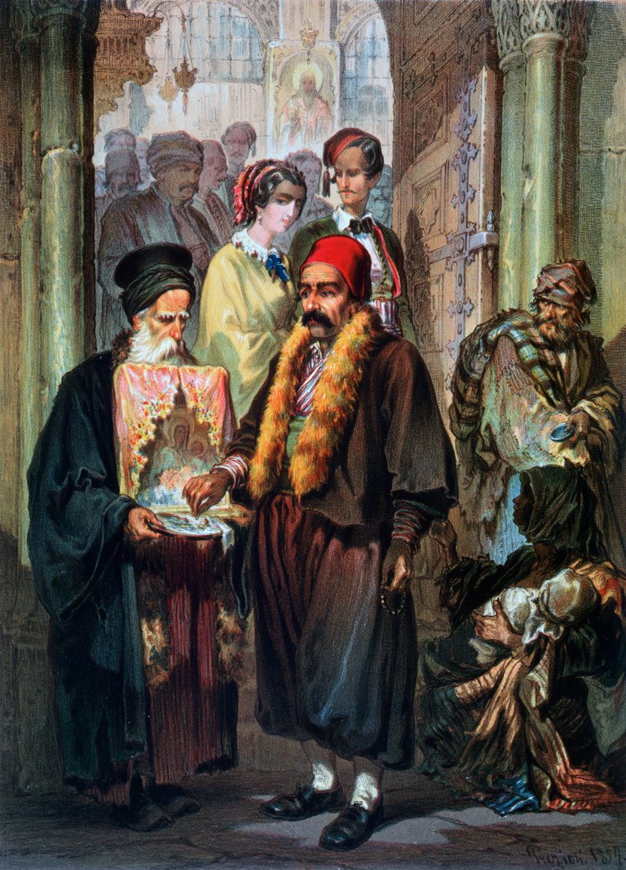Uden titel, 1857 af Amadeo Preziosi