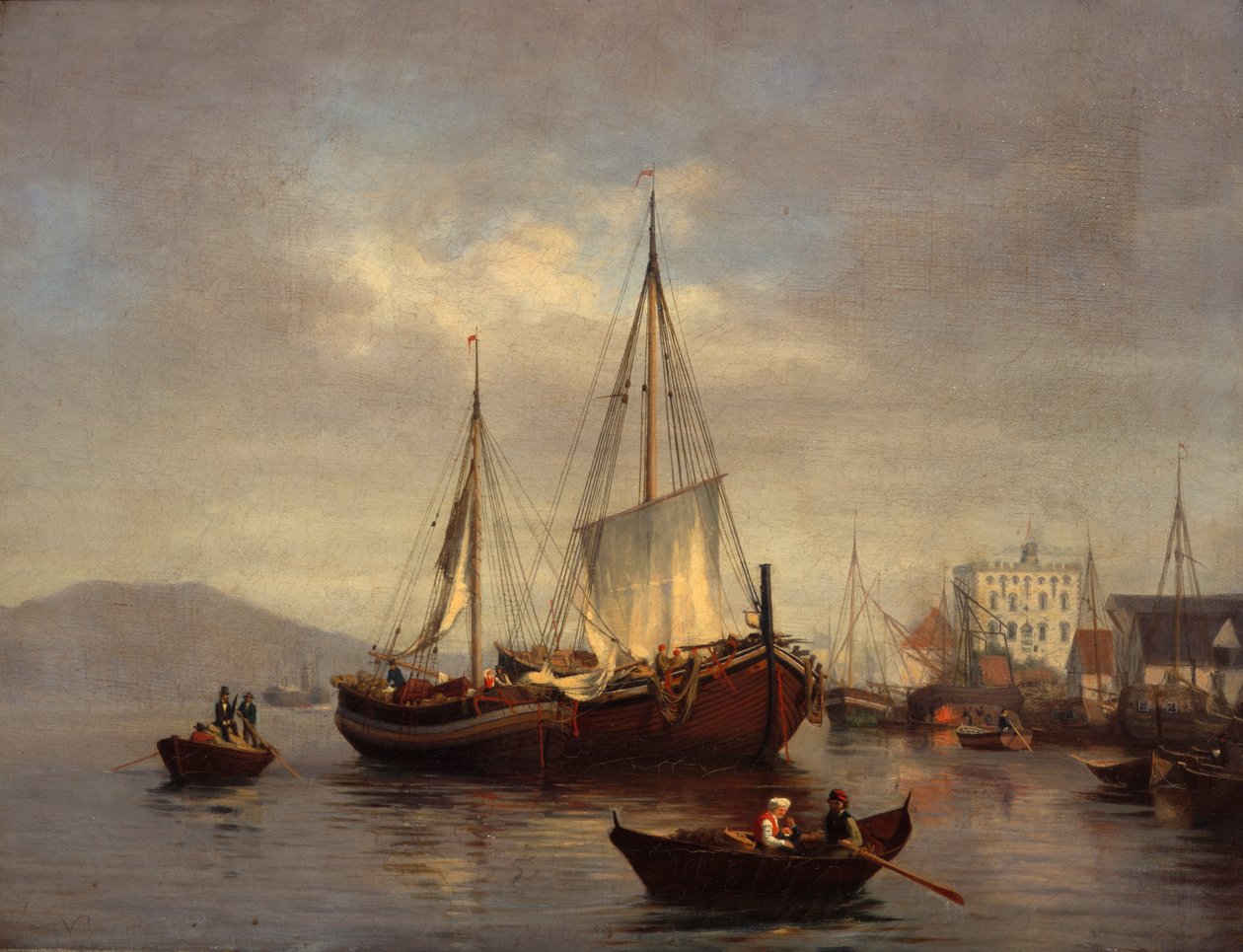 Fra Bergen af Amaldus Nielsen