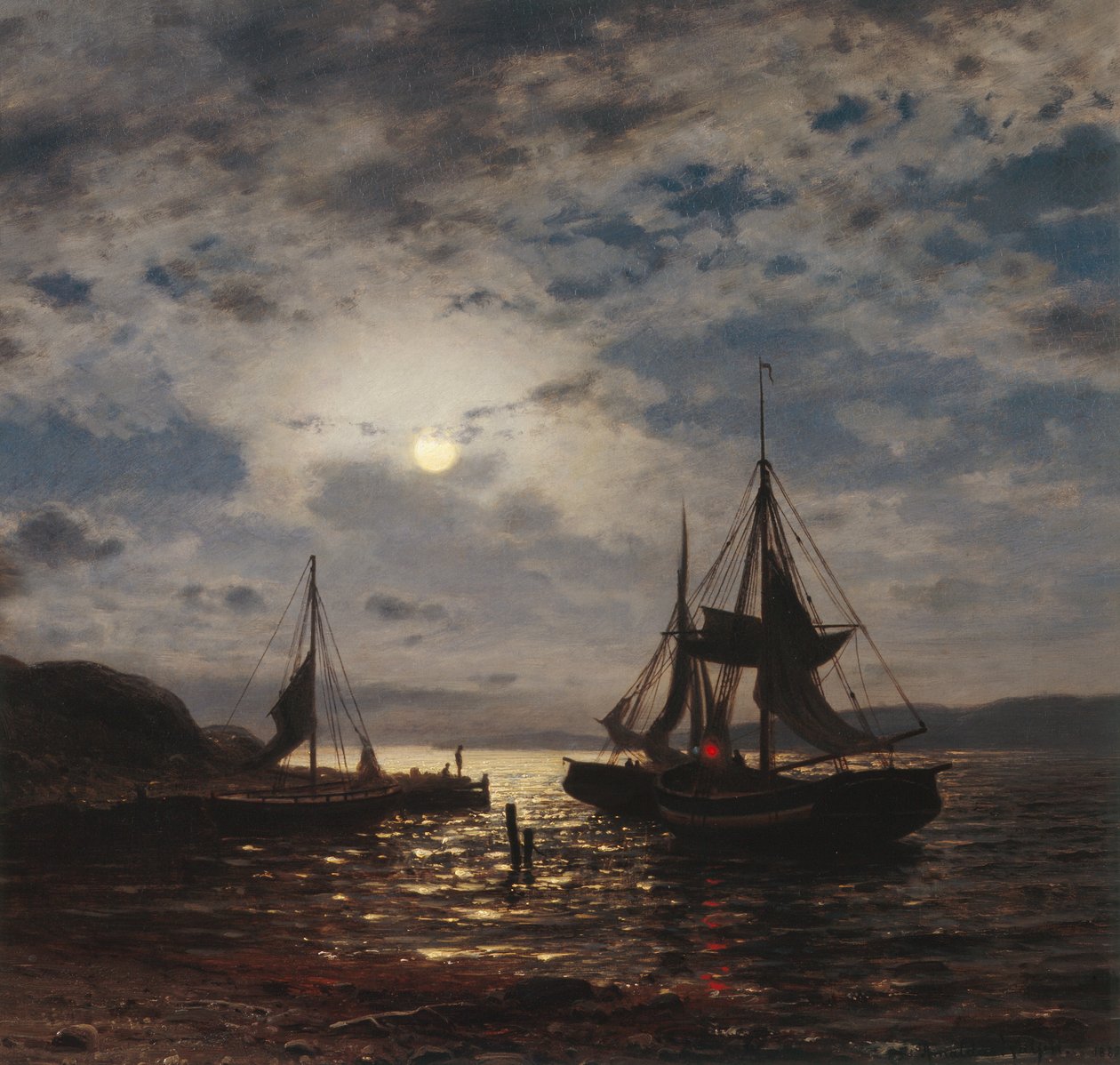 Fra Oslofjorden af Amaldus Nielsen