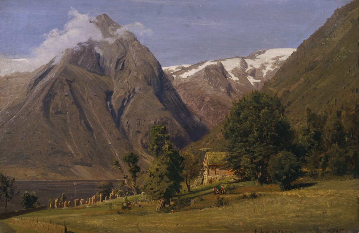 Sommerdag, Balestrand af Amaldus Nielsen