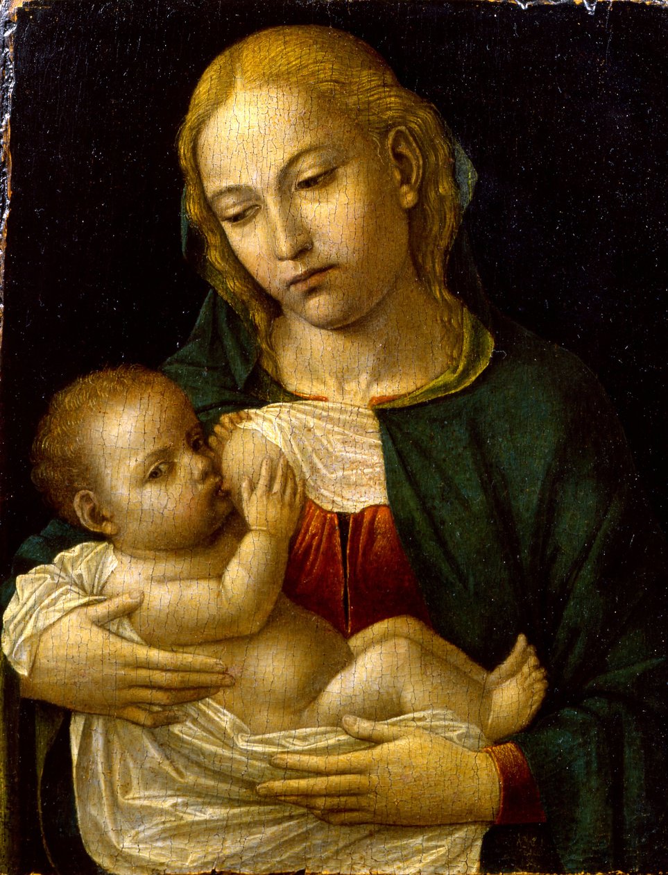 Madonna del Latte, ca 1485 af Ambrogio Bergognone