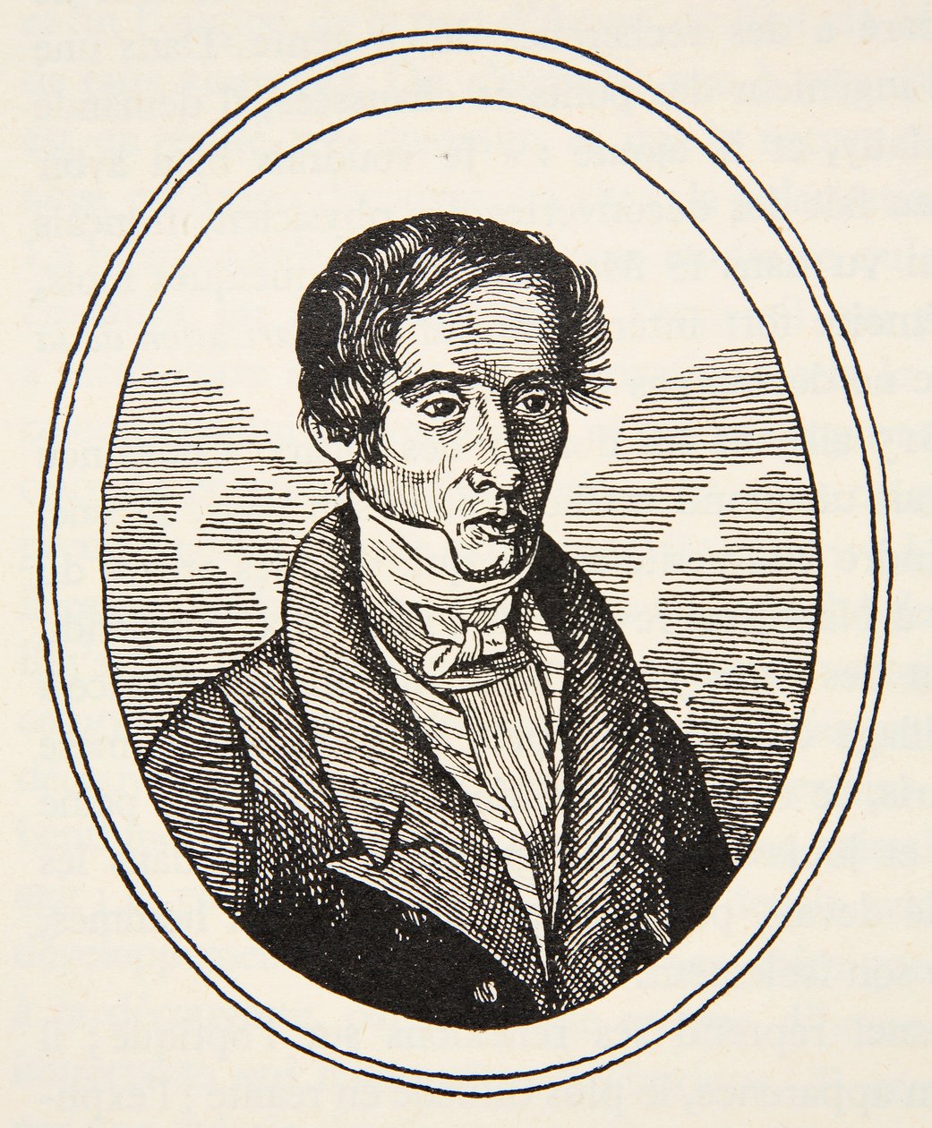 Augustin Fresnel, kopi af Boris Mestchersky, illustration fra 