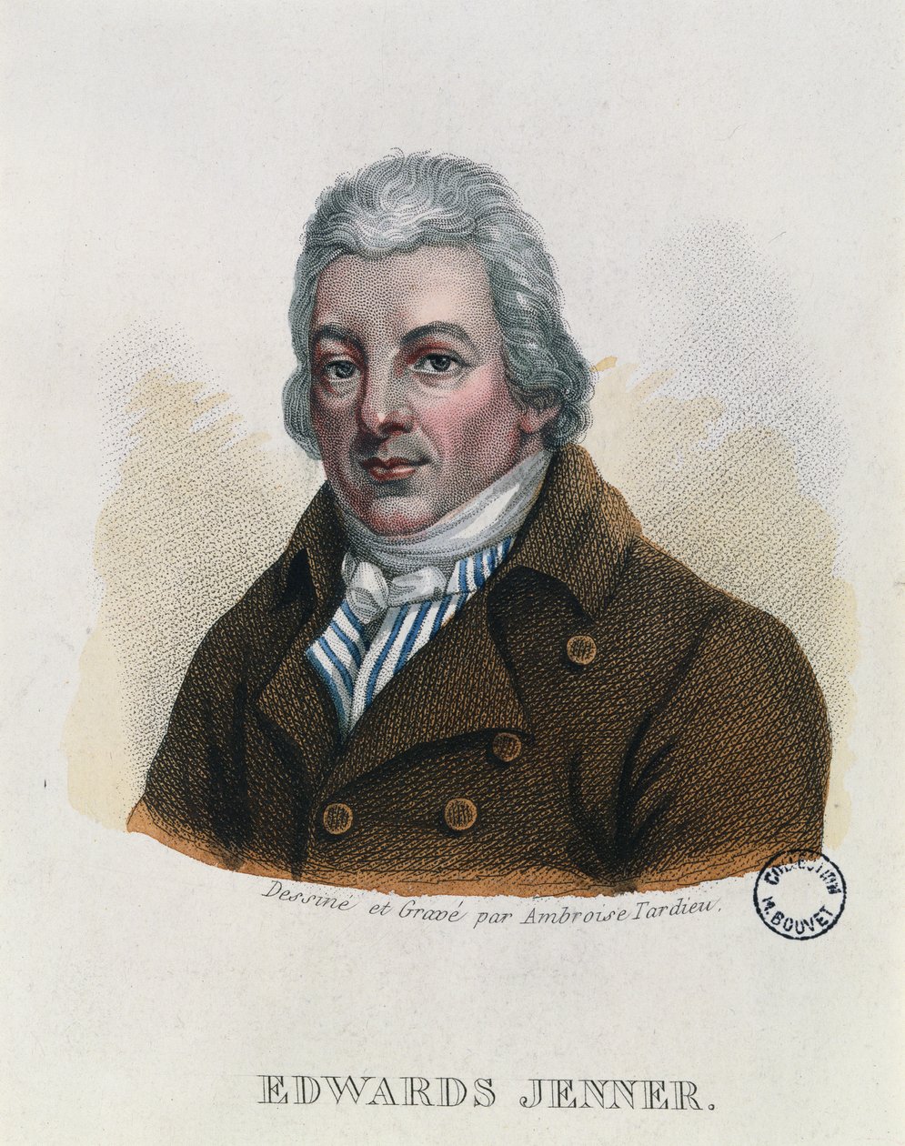 Portræt af Edward Jenner (1749-1823) af Ambroise Tardieu