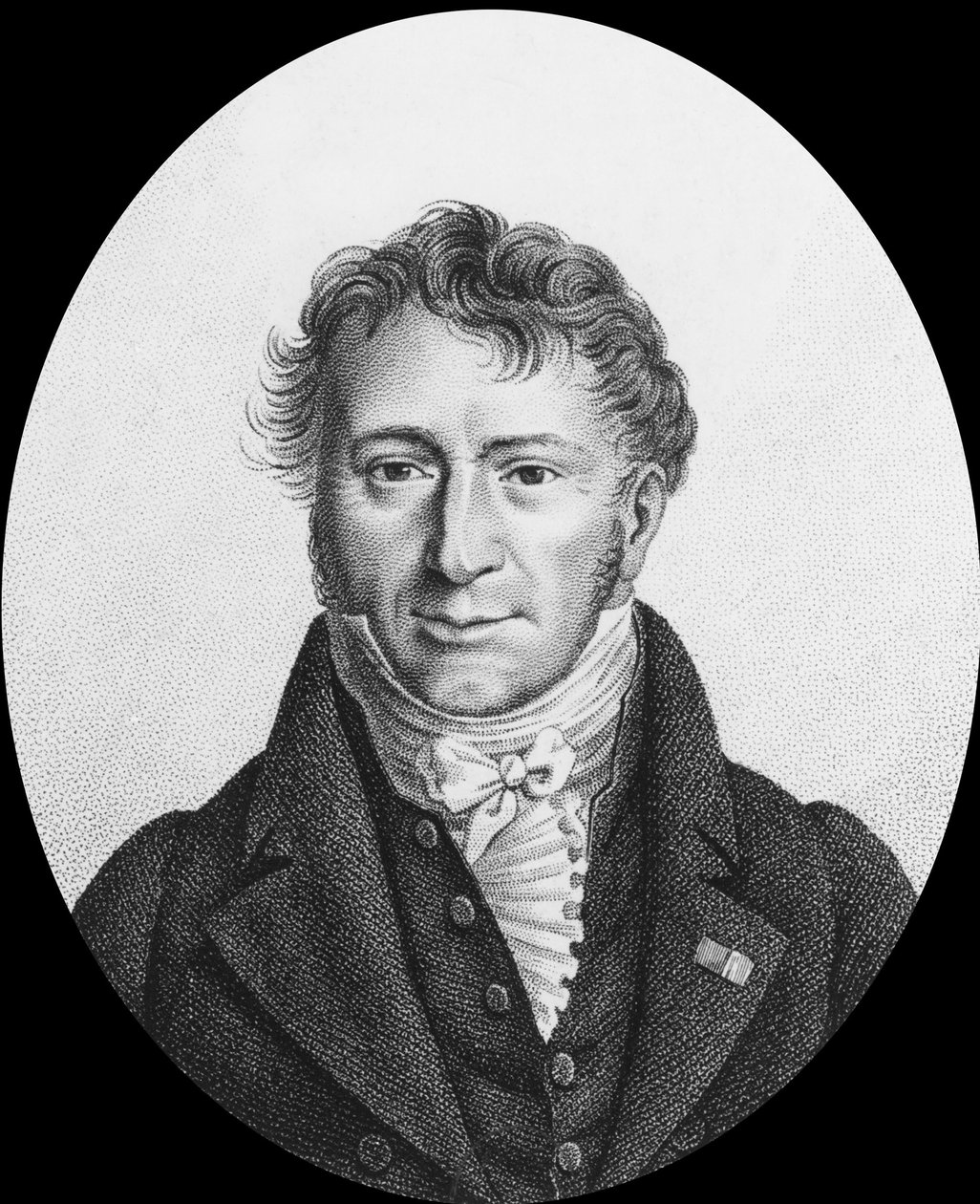 Edouard Bignon, deputeret i Eure-departementet (Normandiet) (kobberstik) af Ambroise Tardieu