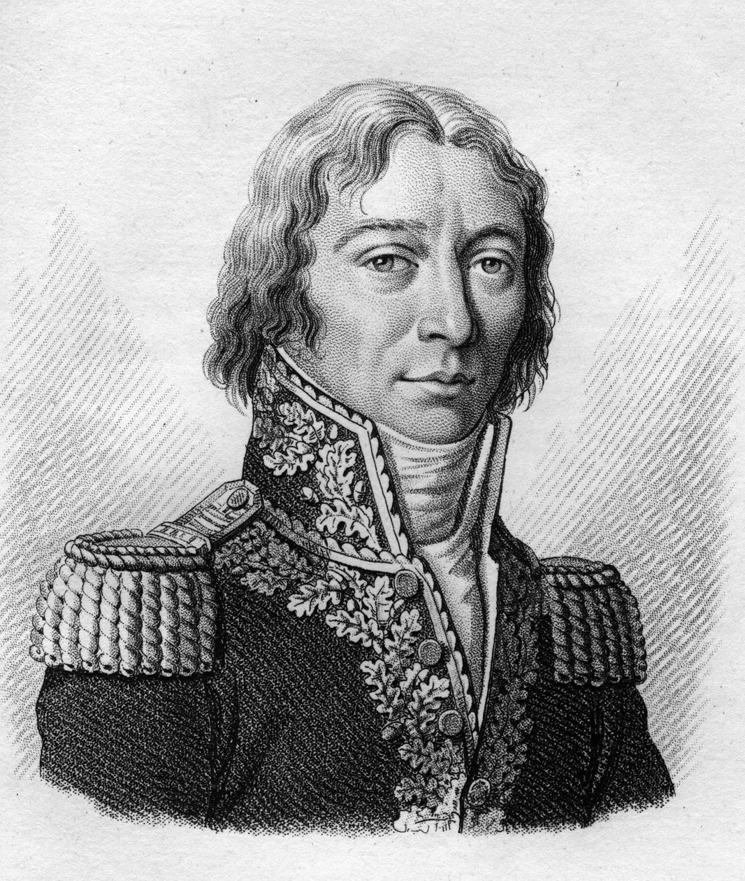 General Richepanse i "Portrætter af de franske generaler efter franskmændenes sejre og erobringer"". Graveret af Ambroise Tardieu i 1818. Stella Collection. af Ambroise Tardieu