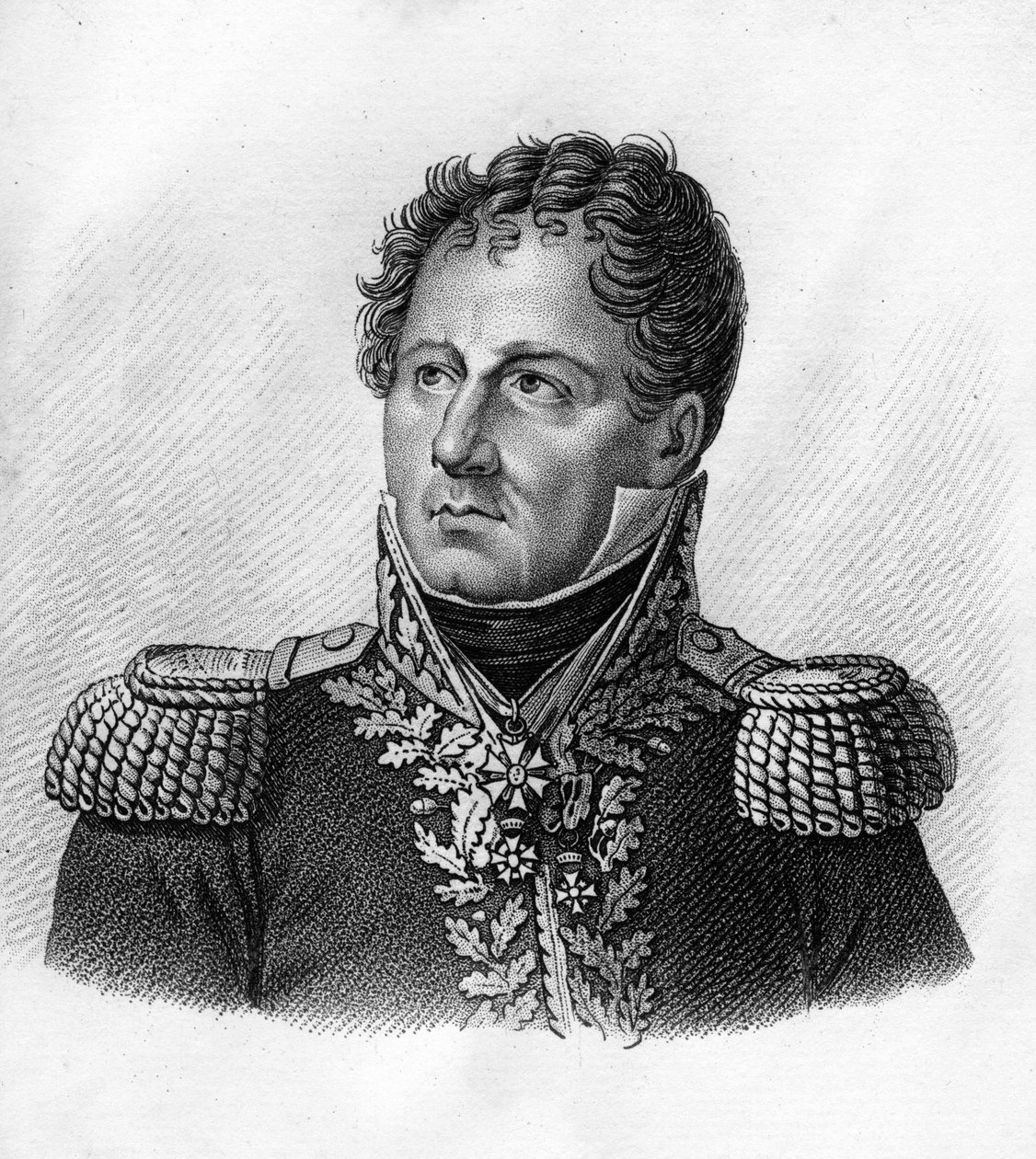Philibert FRESSINET (1769-1821) - i "Portrætter af franske generaler efter franskmændenes sejre og erobringer"". Graveret af Ambroise Tardieu i 1818. Stella Collection. af Ambroise Tardieu
