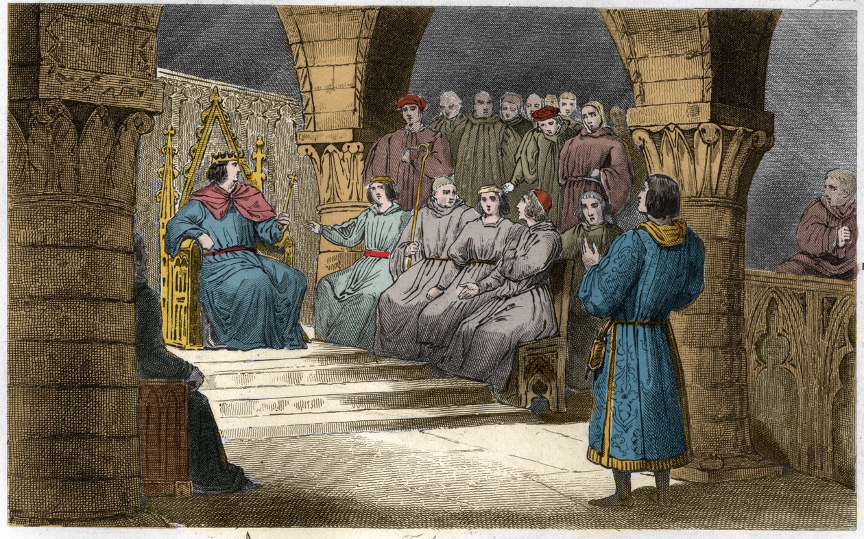 Philip V (1294-1322) den Høje og Generalstaterne afviser Jeanne II