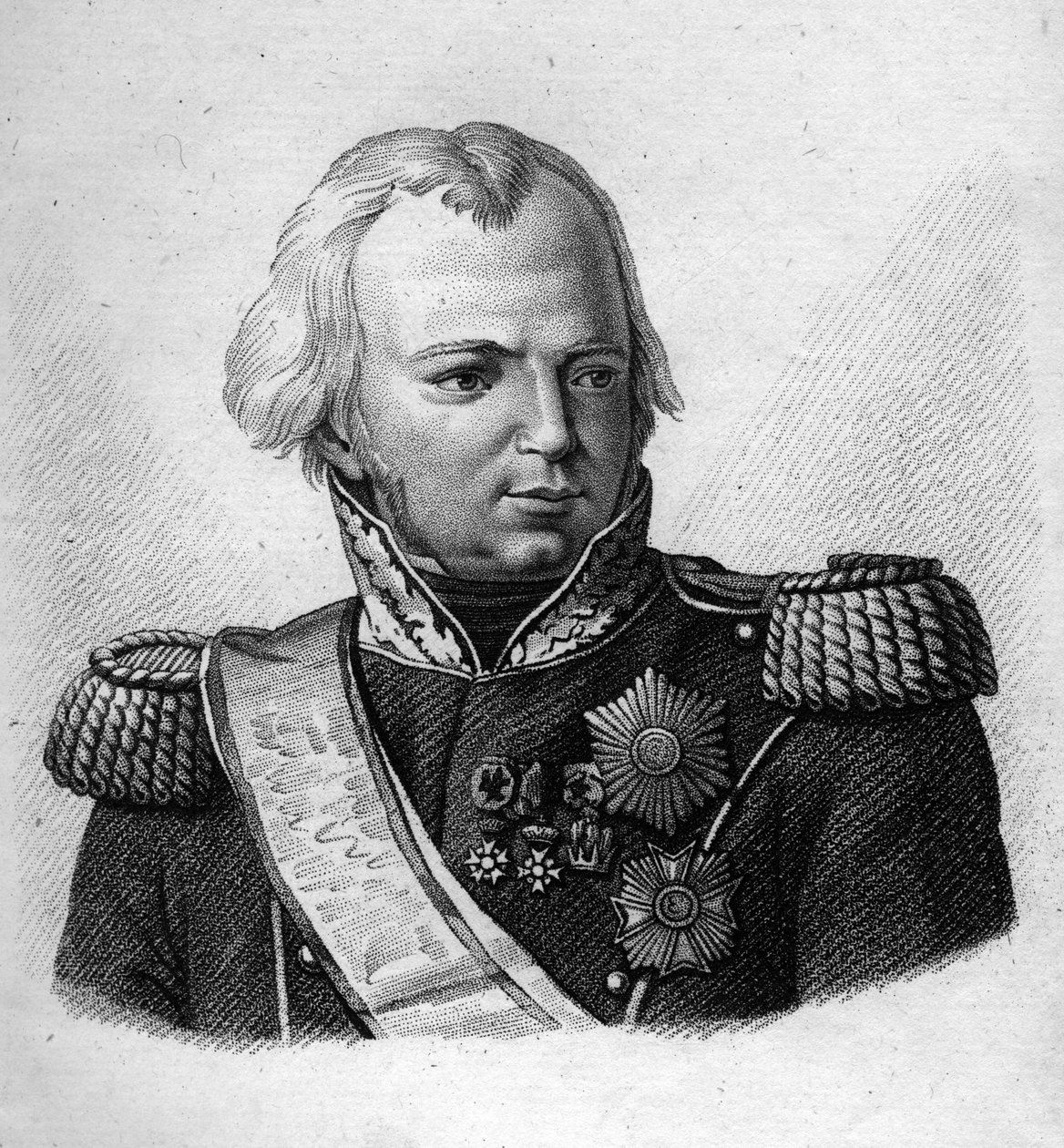 Portræt af Jean Ambroise Baston de Lariboisière af Ambroise Tardieu