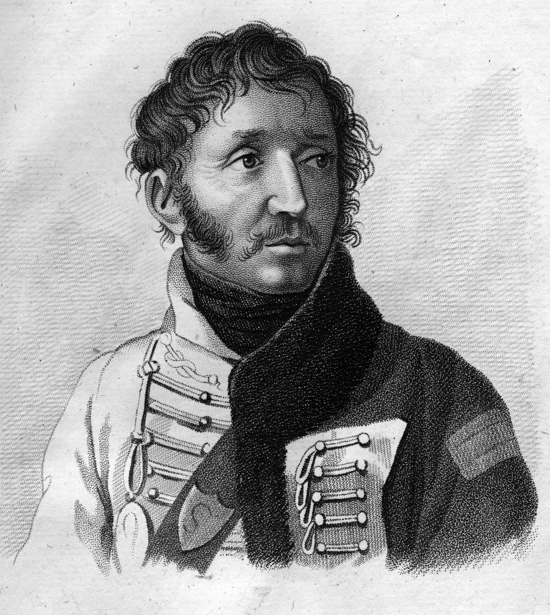 Portræt af Jean Baptiste, Baron Franceschi af Ambroise Tardieu