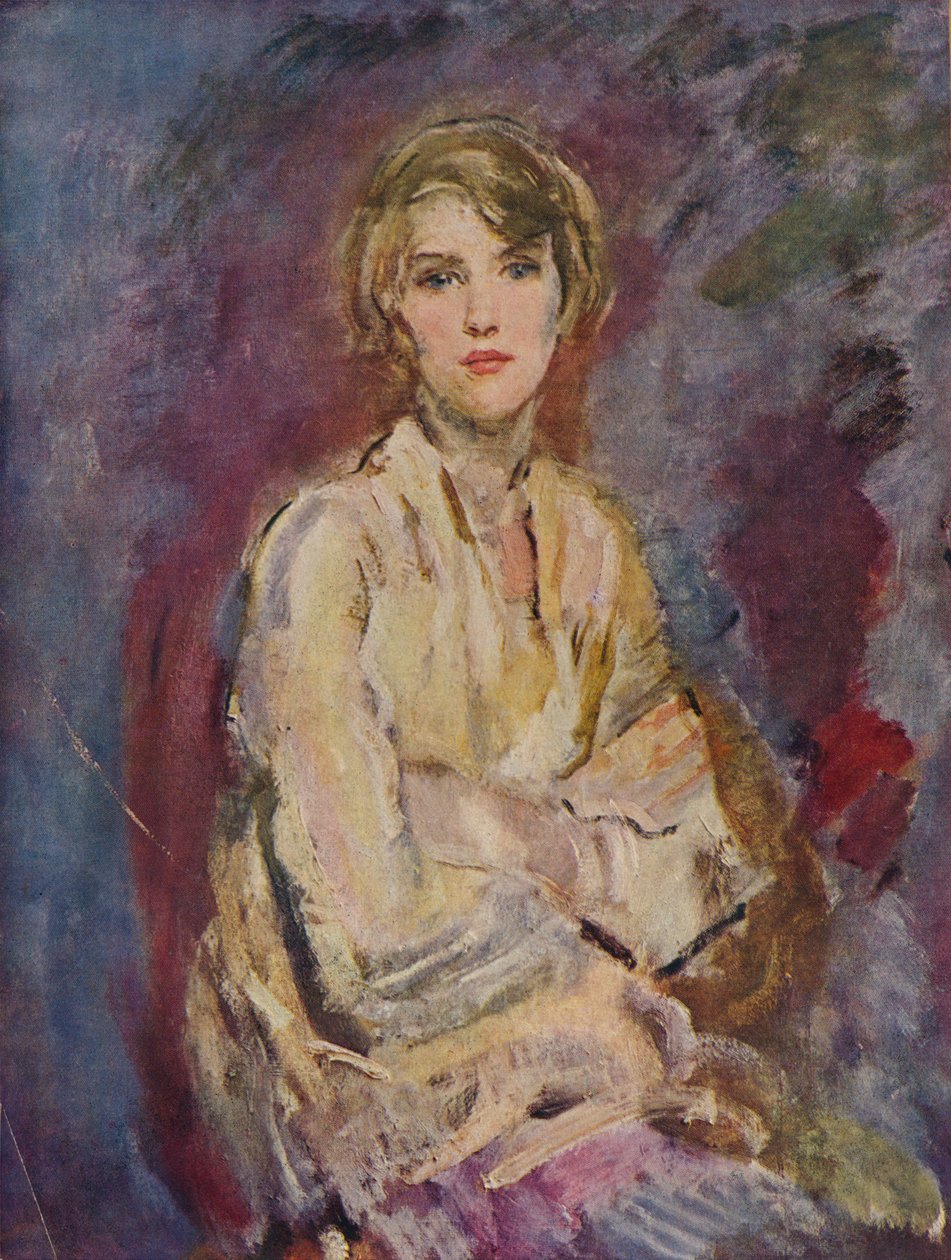 Anna, kunstnerens datter, 1905 1935 af Ambrose McEvoy
