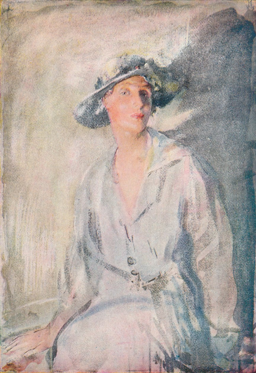 Lady Sybil Smith, c1800-tallet af Ambrose McEvoy