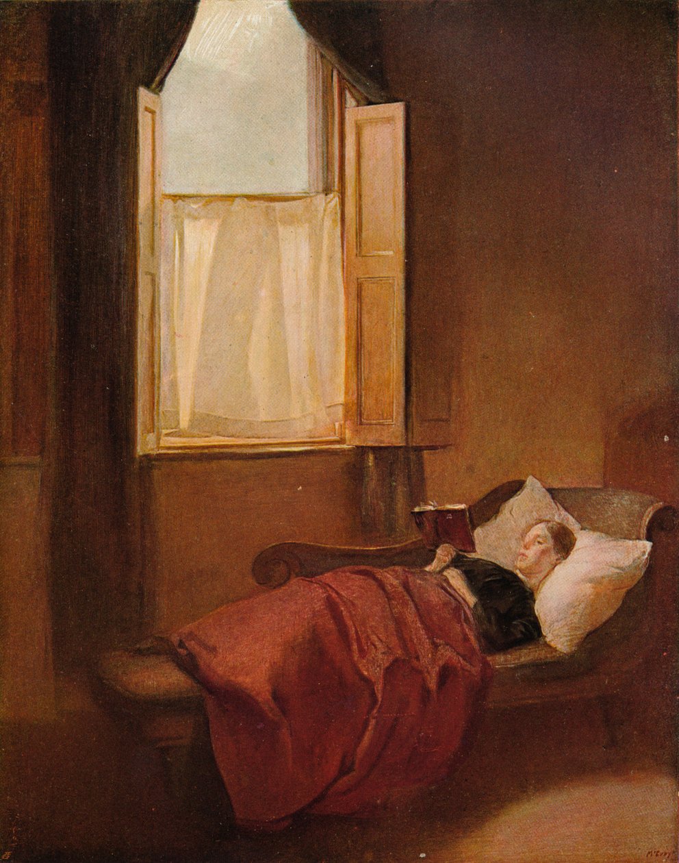 Rekonvalescenten, c1900 af Ambrose McEvoy