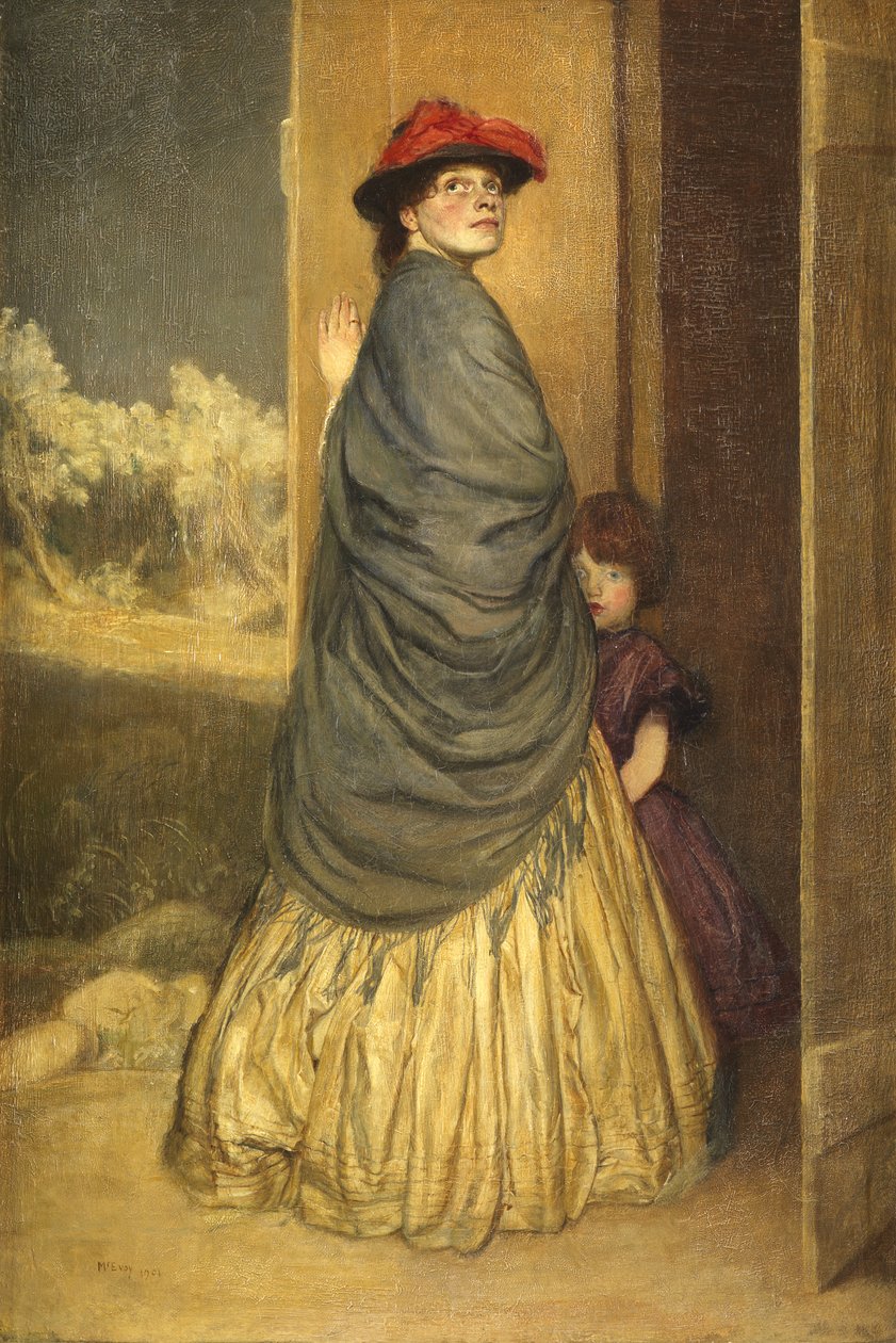 Tordenvejret, 1901 af Ambrose McEvoy