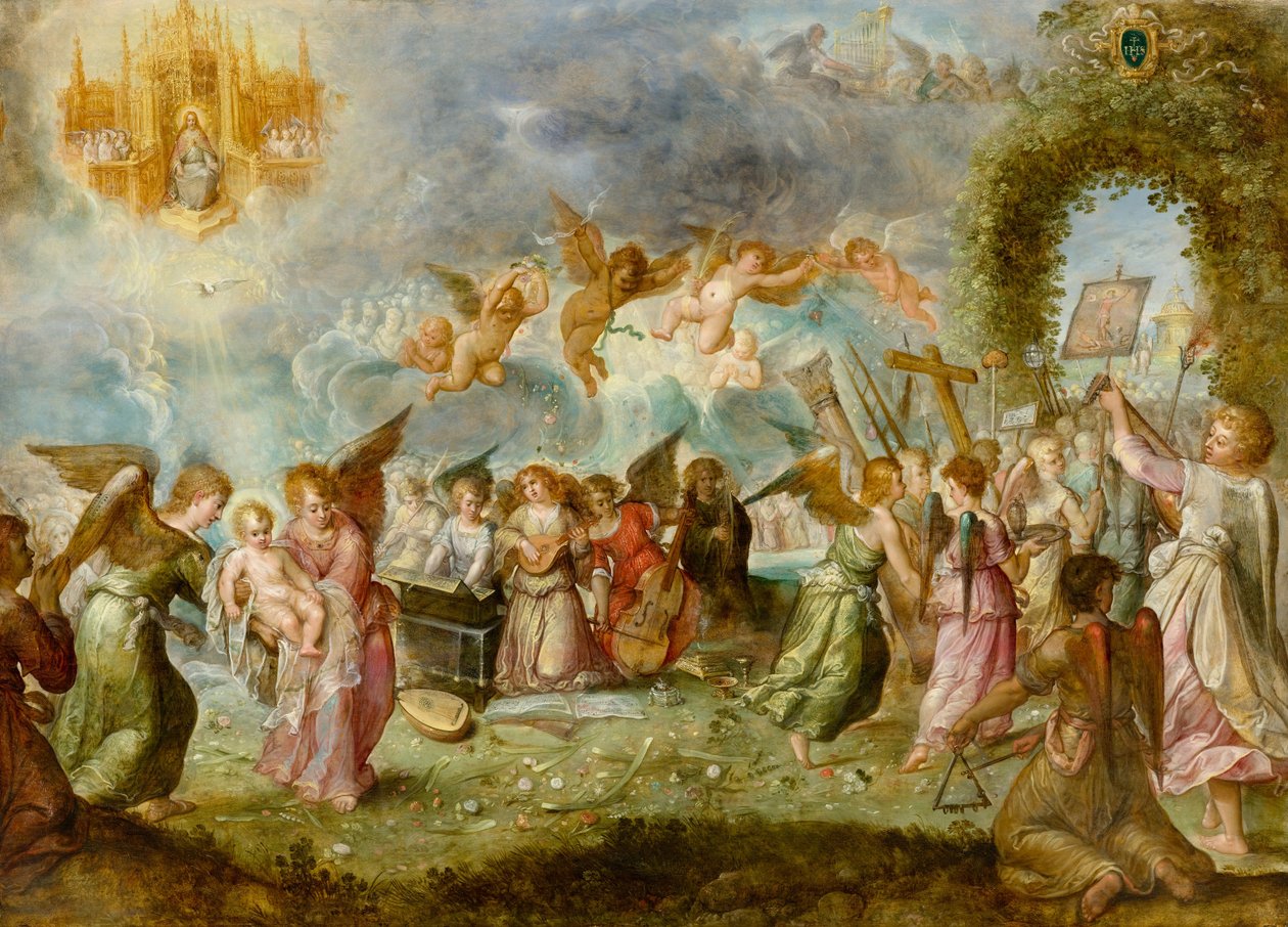 Kristusbarnets sejr af Ambrosius Francken