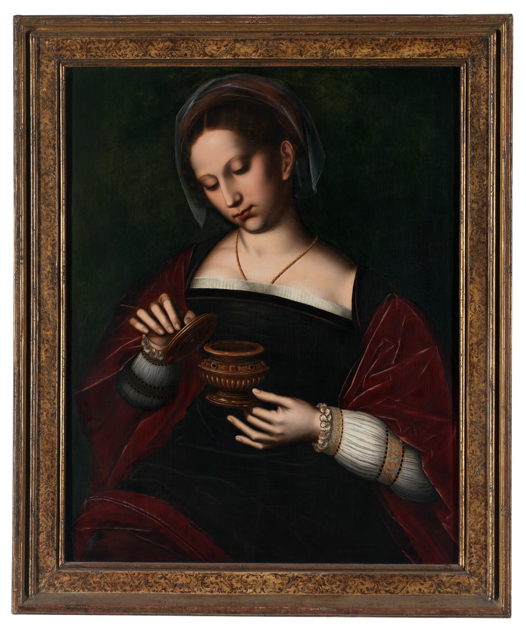 Maria Magdalena (olie på lærred) af Ambrosius Benson