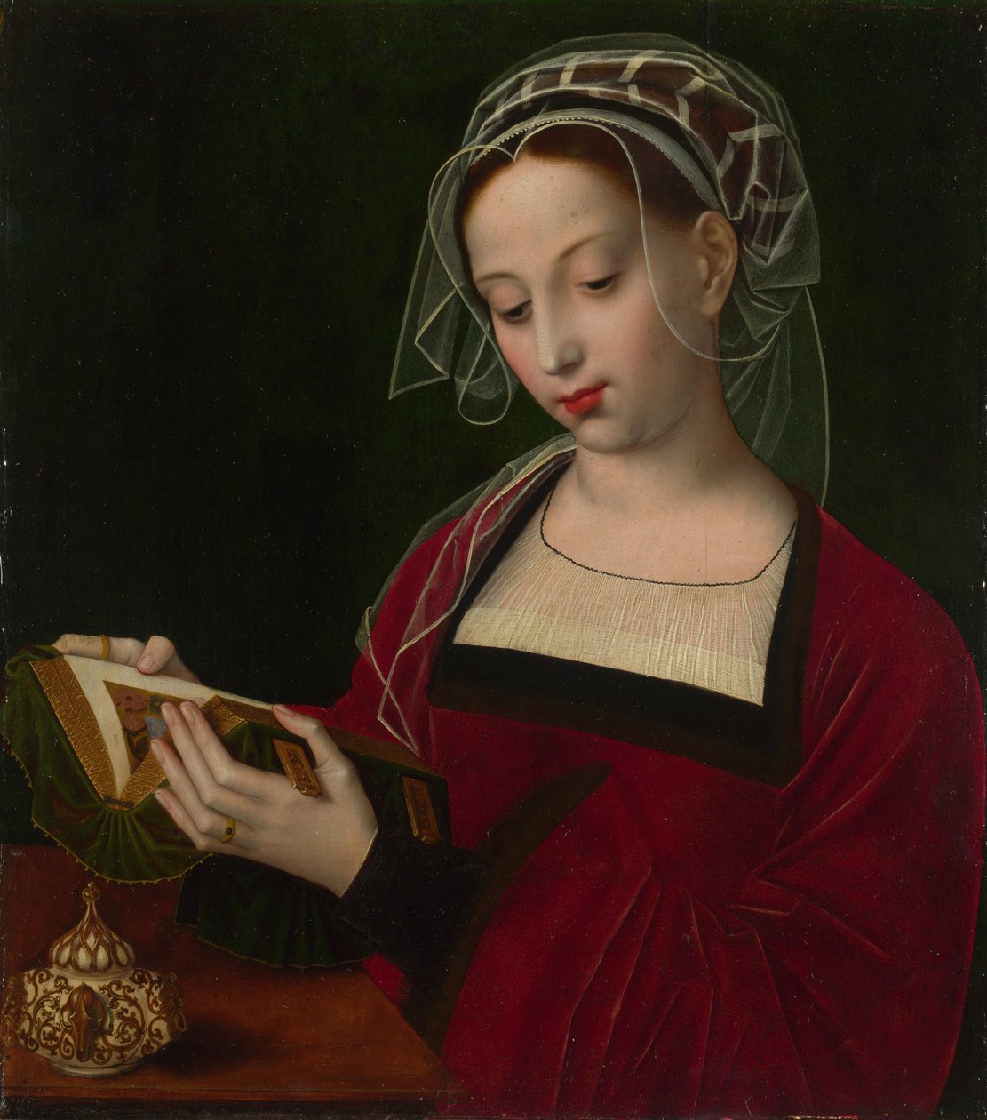 Mary Magdalene Reading, ca. 1525 af Ambrosius Benson