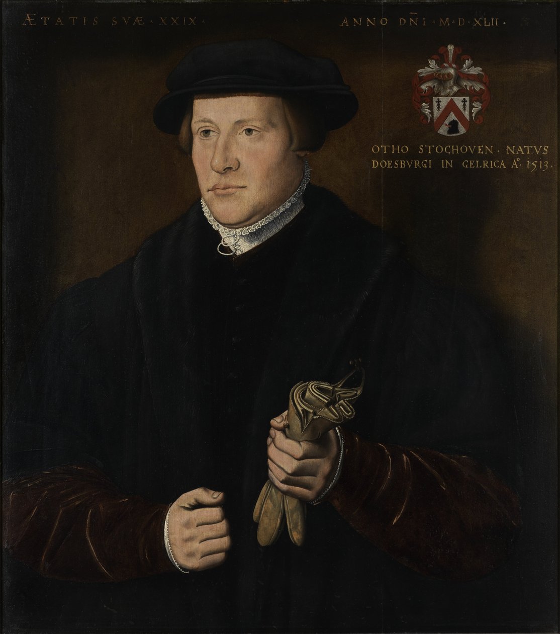 Portræt af Otto Stochoven af Ambrosius Benson