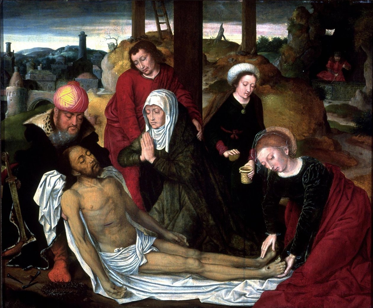 Klagesangen over den døde Kristus af Ambrosius Benson