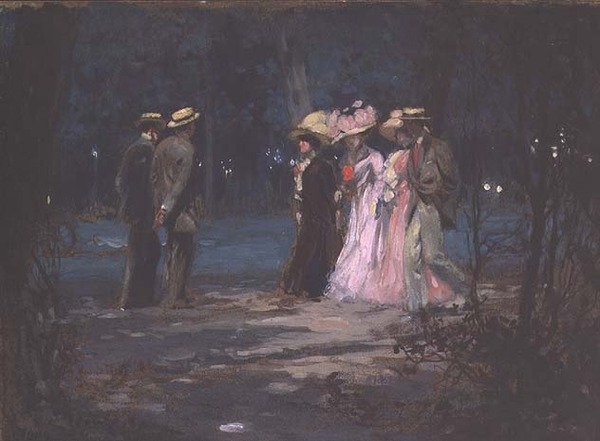 Aftenvandring af Amédée Julien Marcel Clément