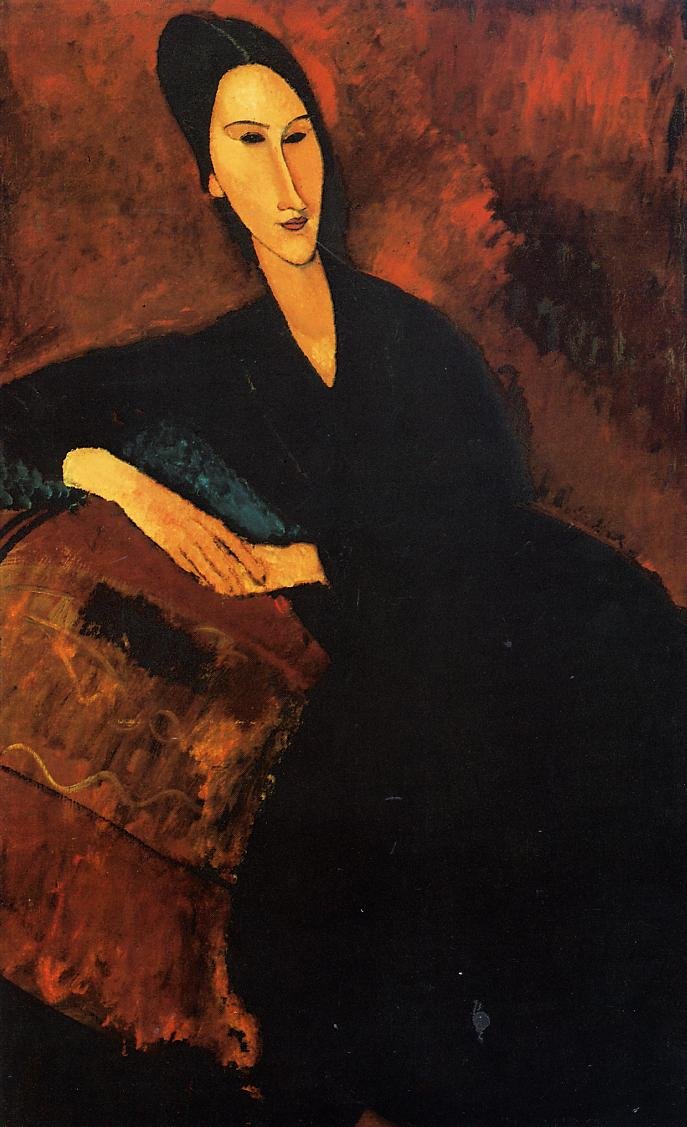 Anna Zborowska af Amedeo Modigliani
