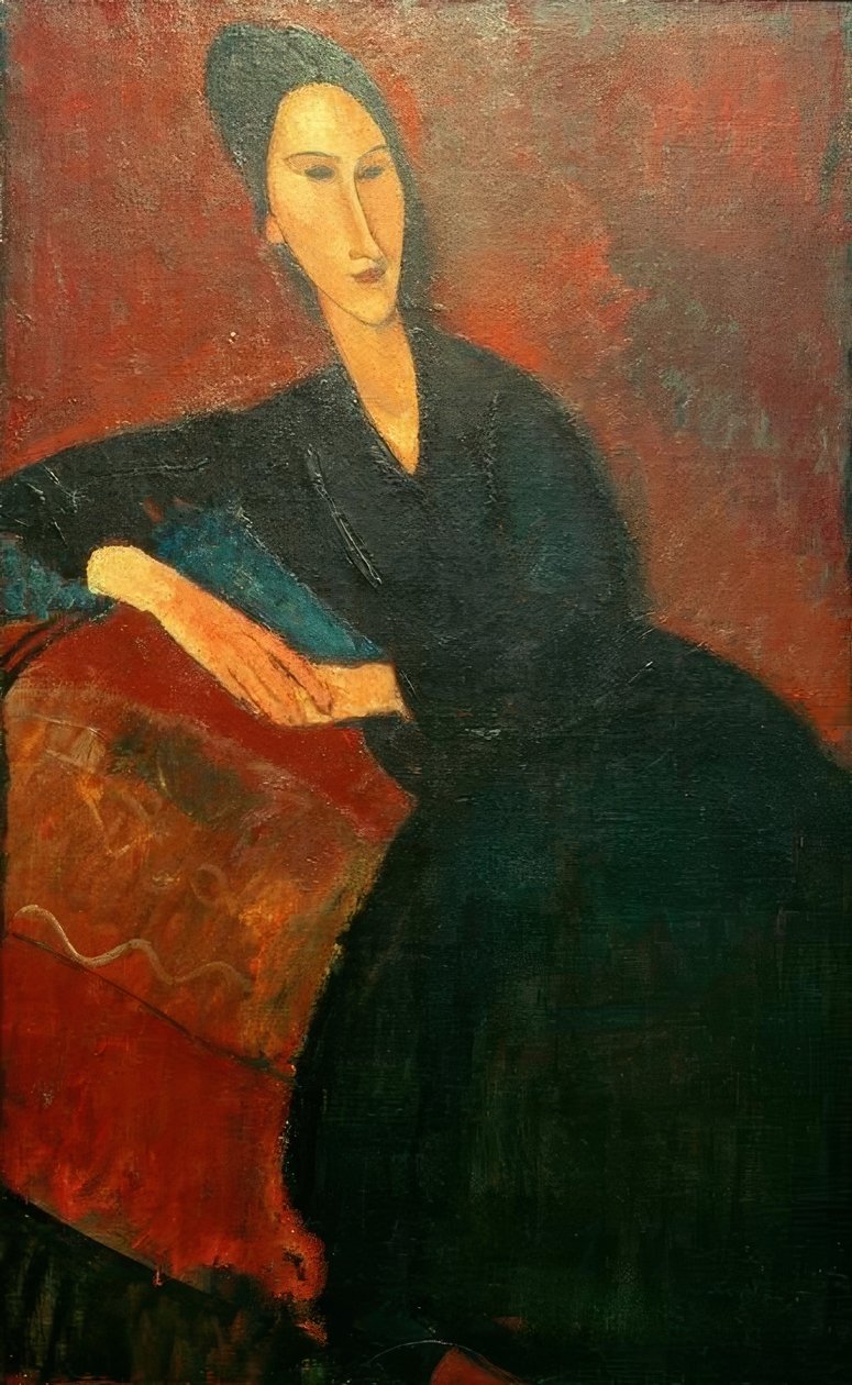 Anna Zborowska af Amedeo Modigliani