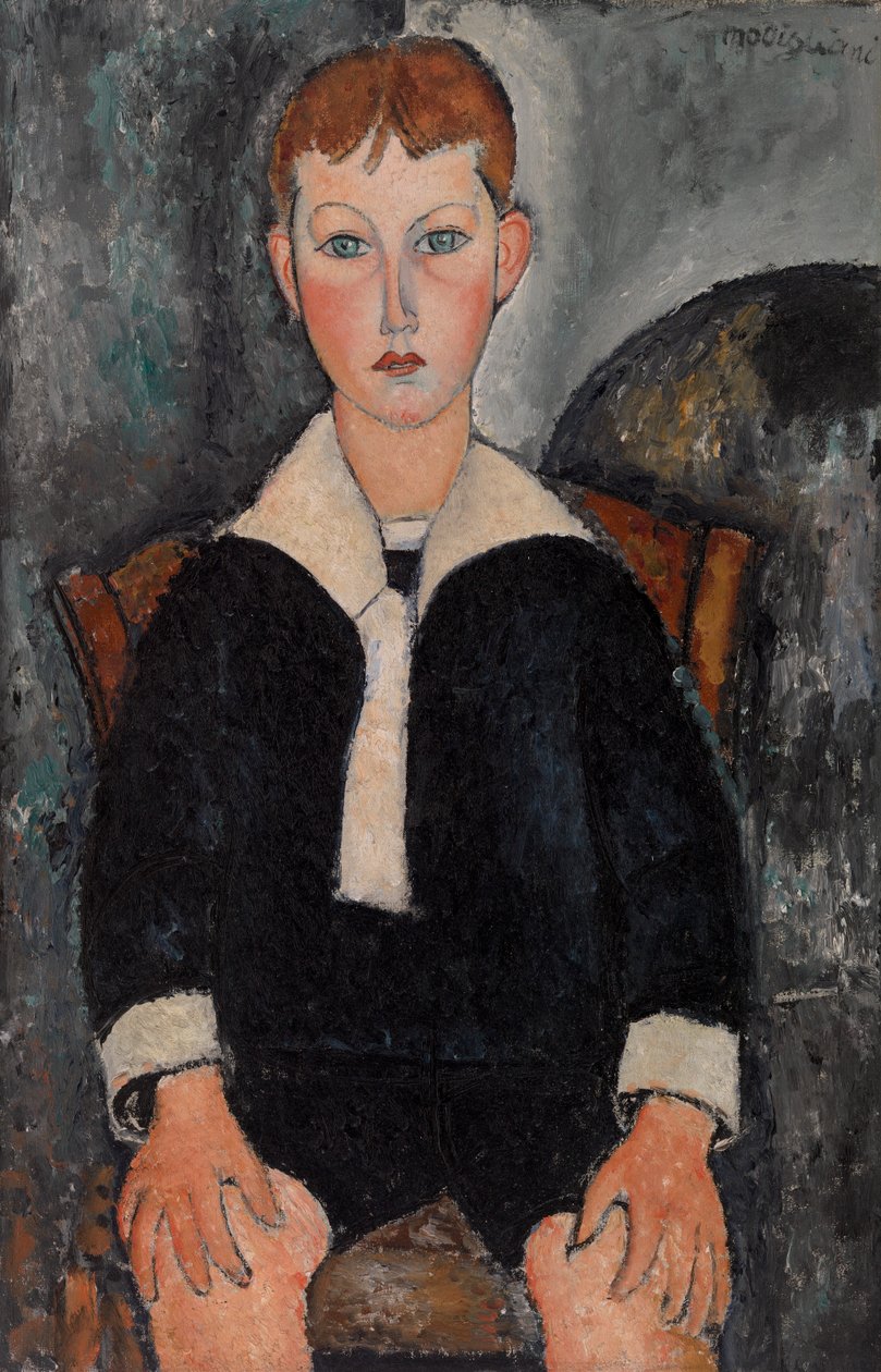 Dreng i sømandsdragt af Amedeo Modigliani