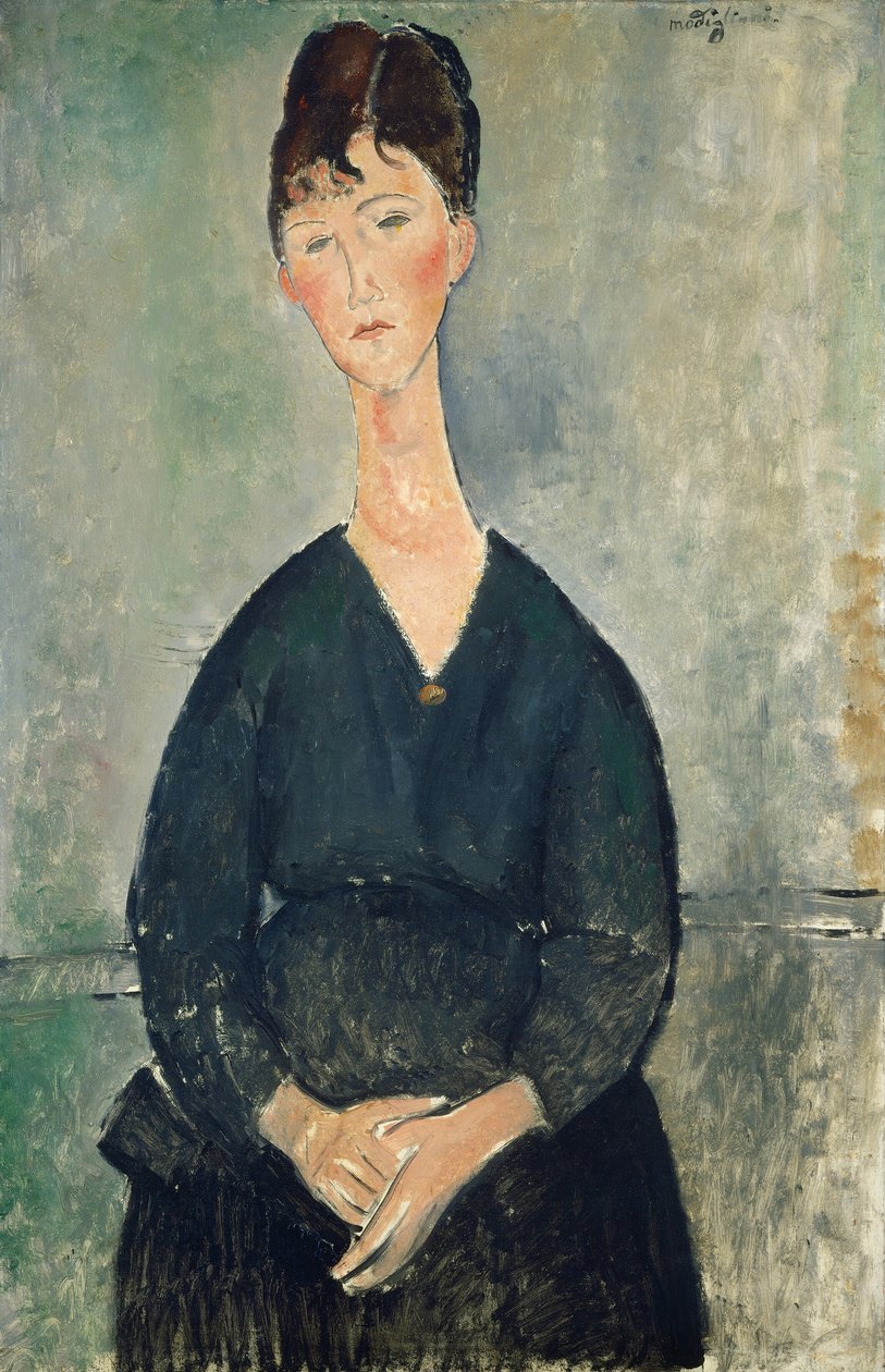 Café Sanger af Amedeo Modigliani