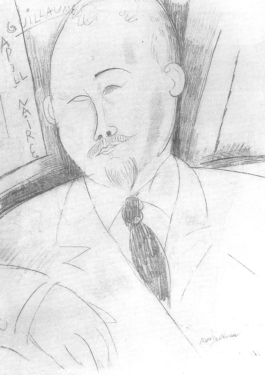 Guillaume Apollinaire af Amedeo Modigliani