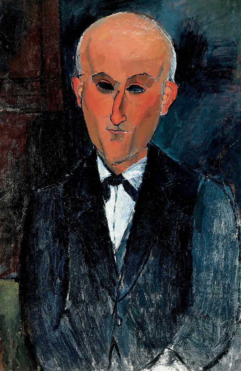 Max Jacob (1876-1944) af Amedeo Modigliani