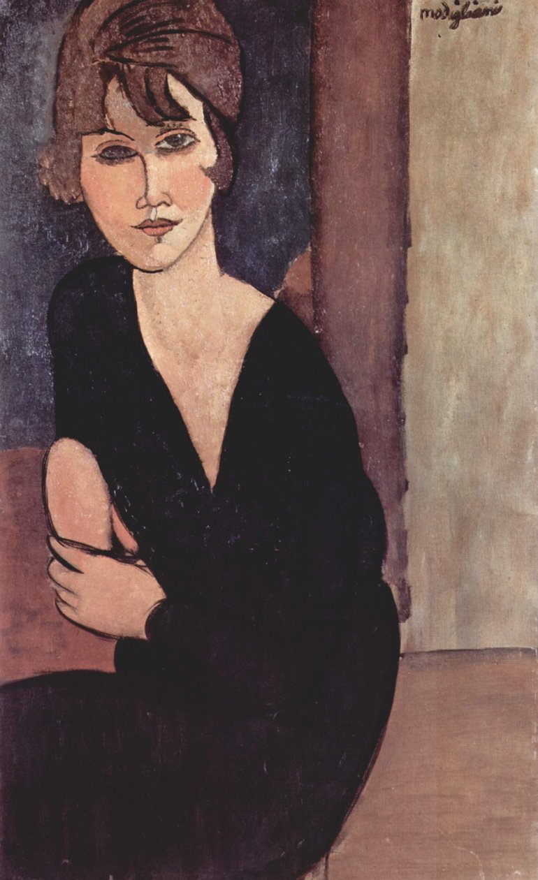 Portræt af Madame Reynouard af Amedeo Modigliani