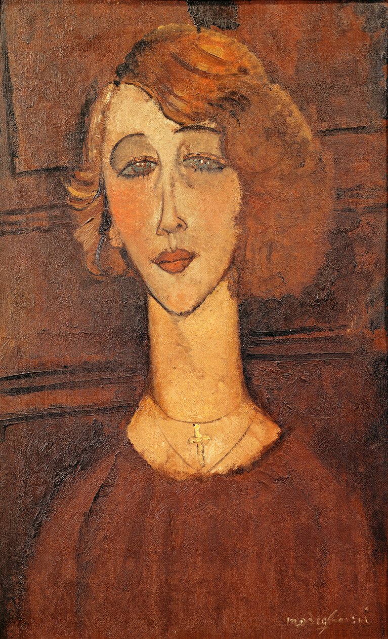 Renee, 1917 af Amedeo Modigliani