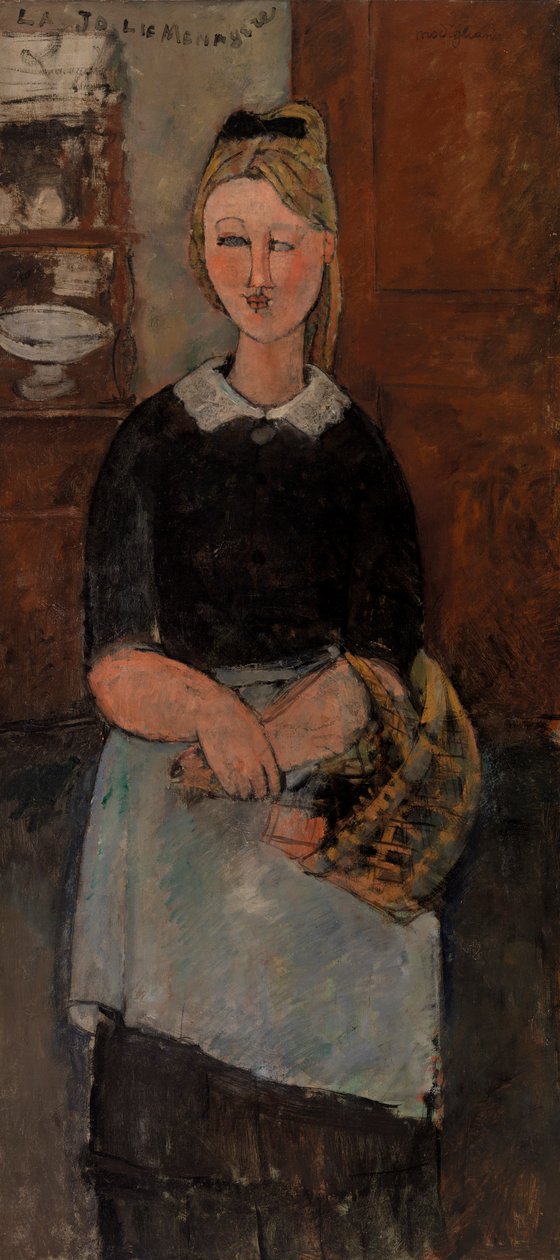 Den smukke husmor af Amedeo Modigliani