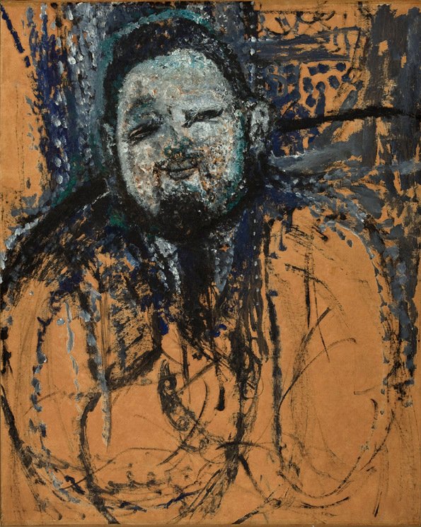 portræt af diego rivera af Amedeo Modigliani