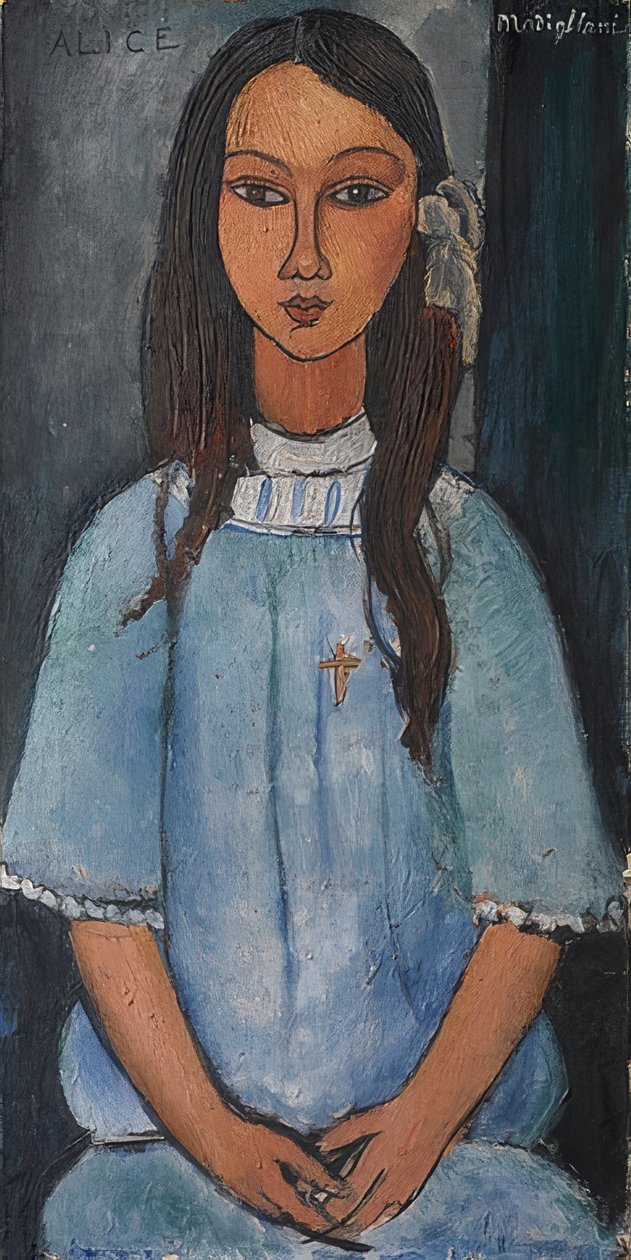 Alice. en 1918 af Amedeo Modigliani
