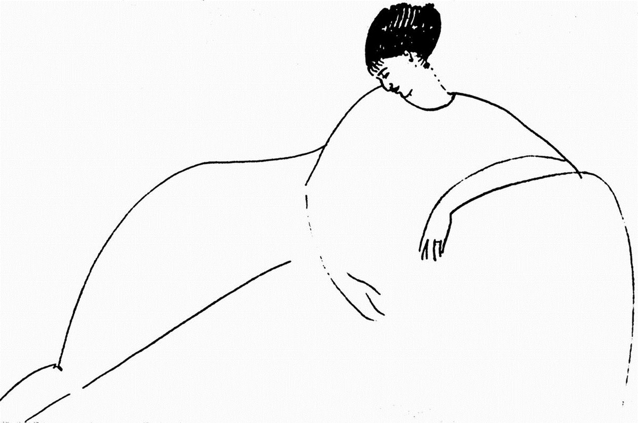 Anna Ekmatova, ೧೯೧೧ af Amedeo Modigliani