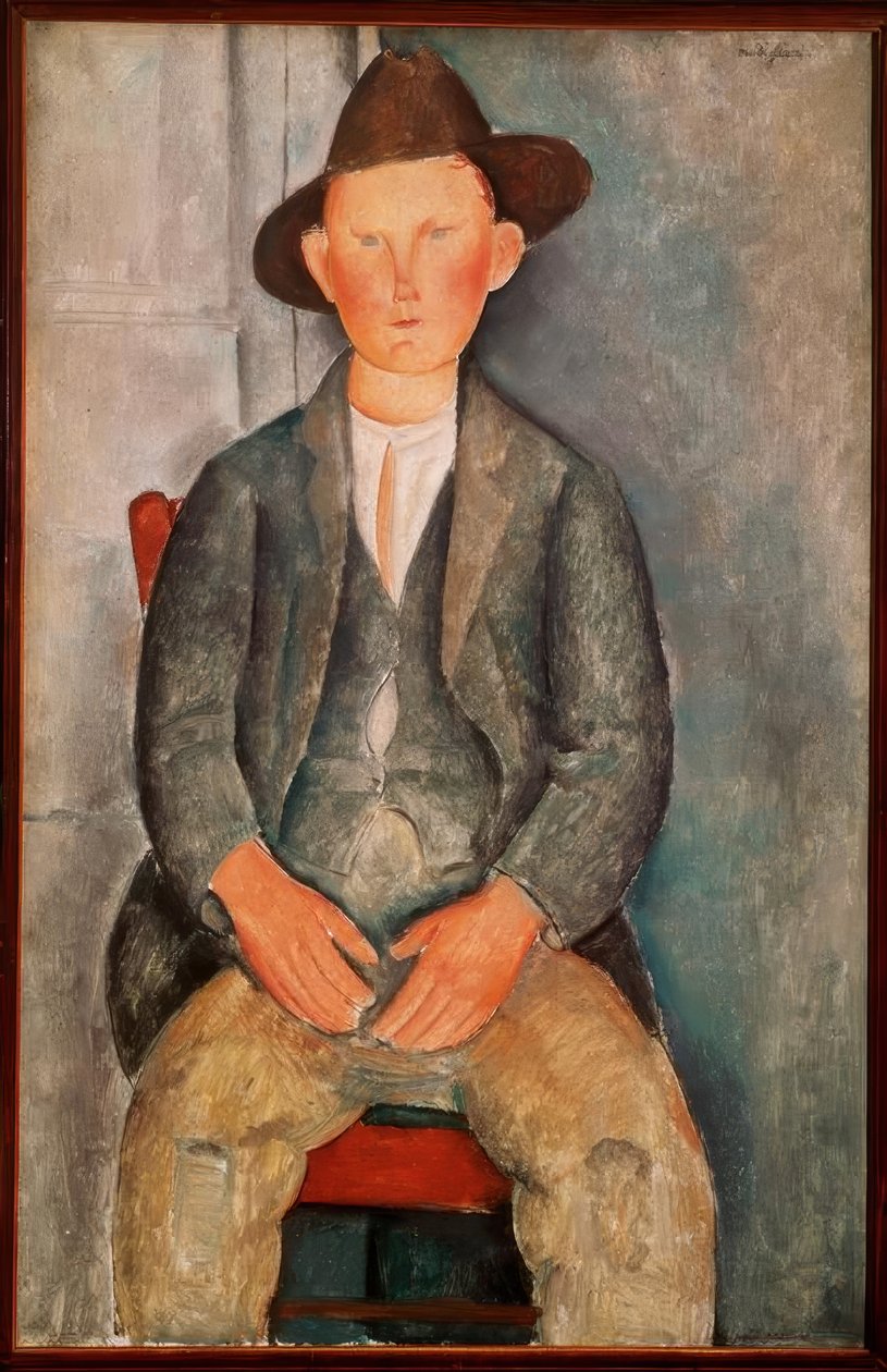 Bondedreng af Amedeo Modigliani