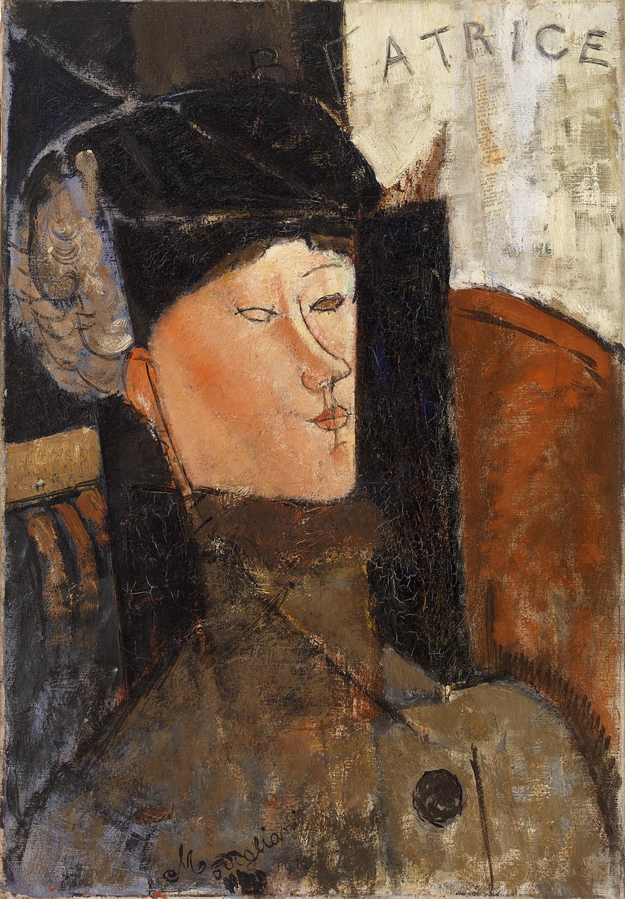 Beatrice Hastings af Amedeo Modigliani