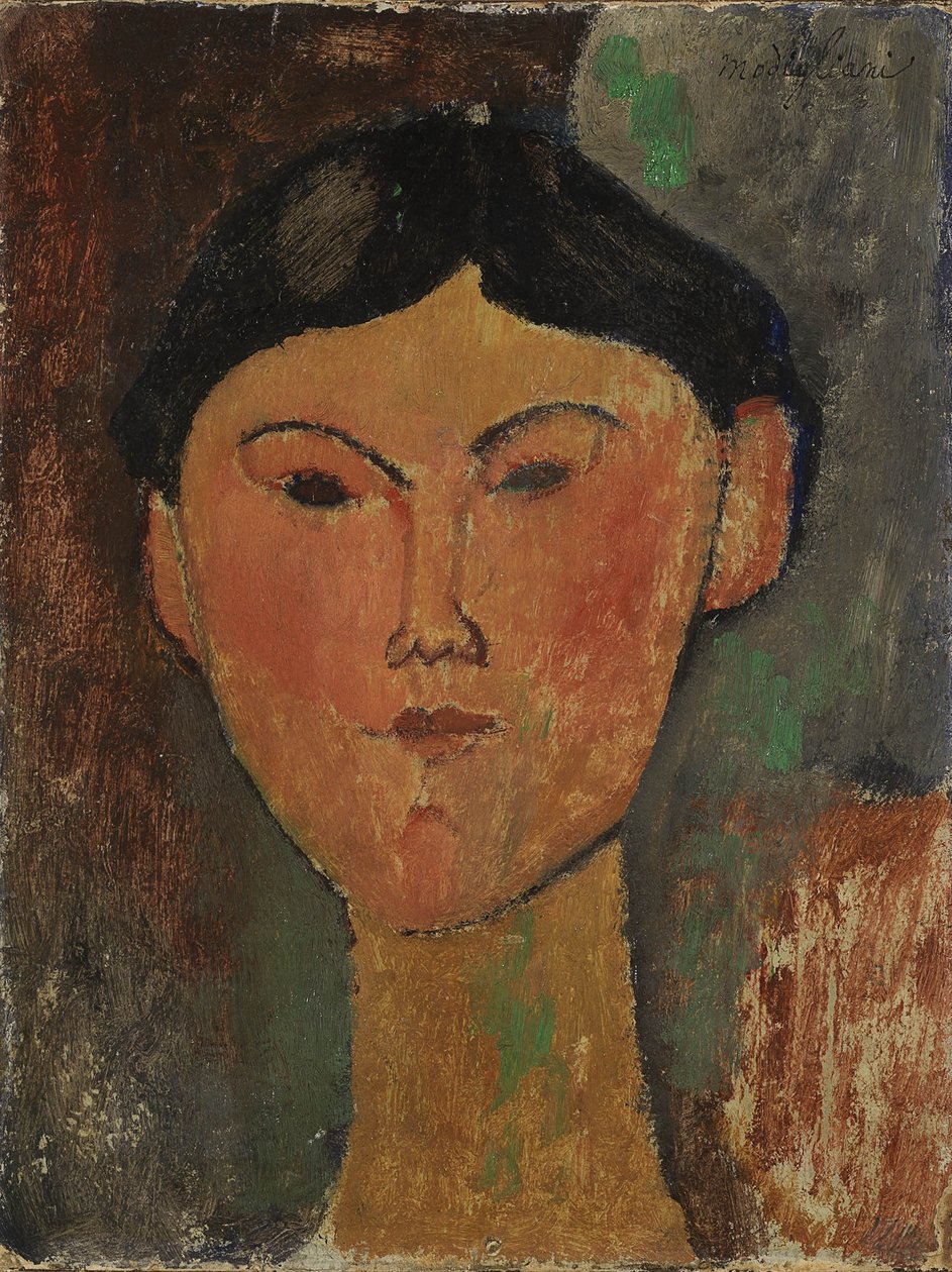 Beatrice Hastings, 1915. af Amedeo Modigliani