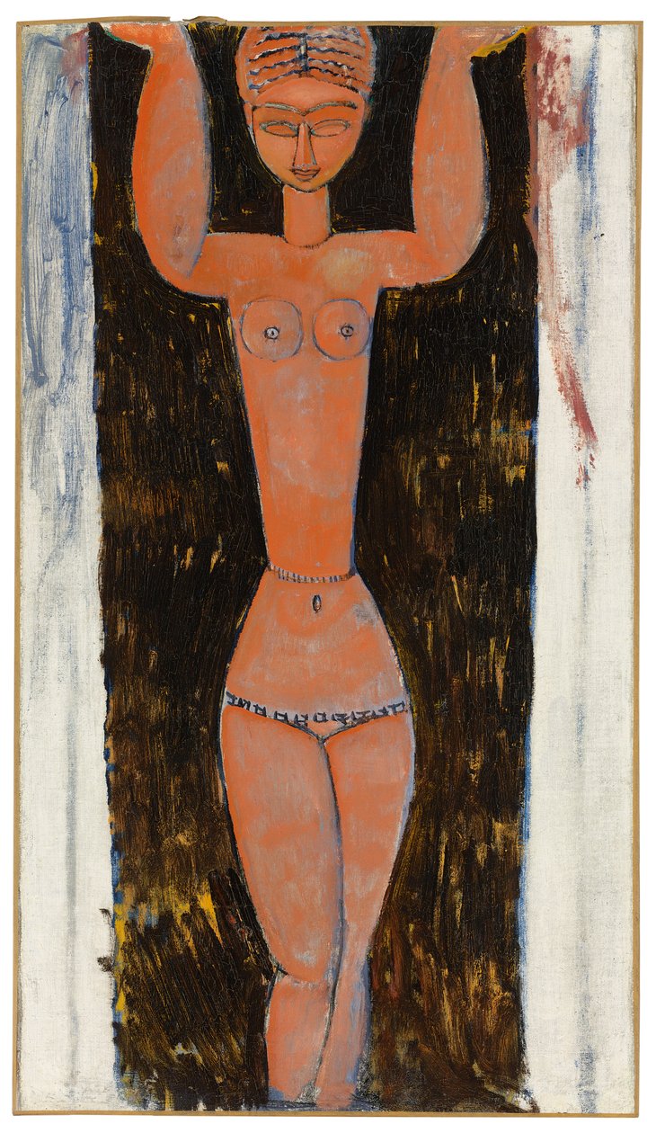 Cariatide, 1913 af Amedeo Modigliani