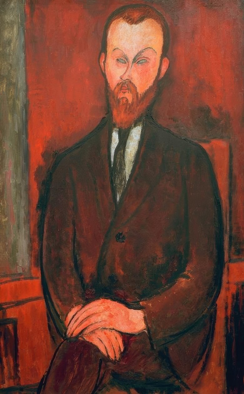 Grev Wielhorski af Amedeo Modigliani